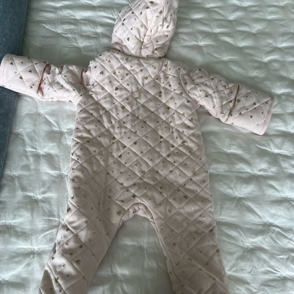 Little Me Quilted Zip Up Outerwear - Picture 2 of 3
